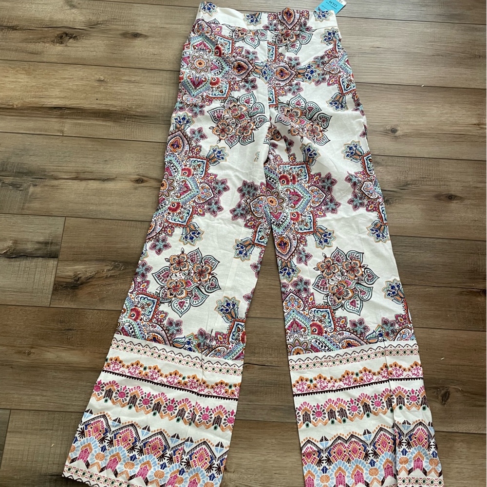 Rachel Zoe Multicolor Bohemian Pants
